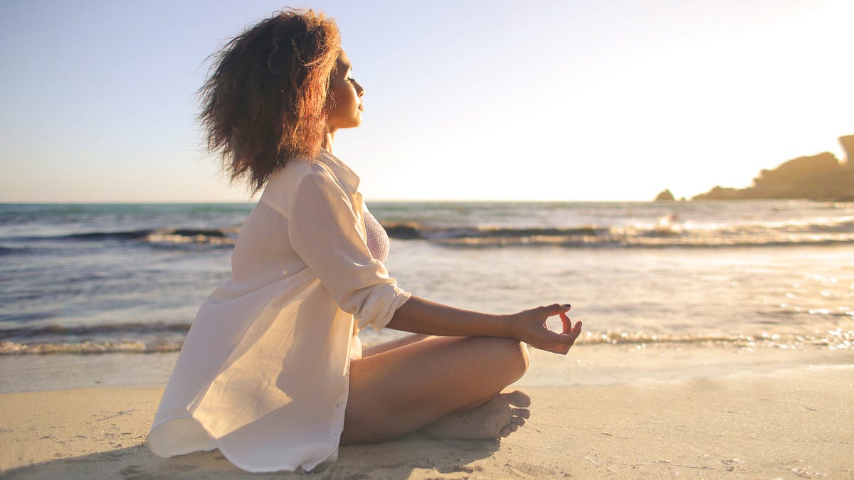 Yoga on the Beach Washed Me Back Into Reality