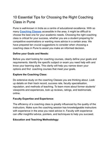How Selecting the Appropriate Instructors Can Improve Your Educational Journey